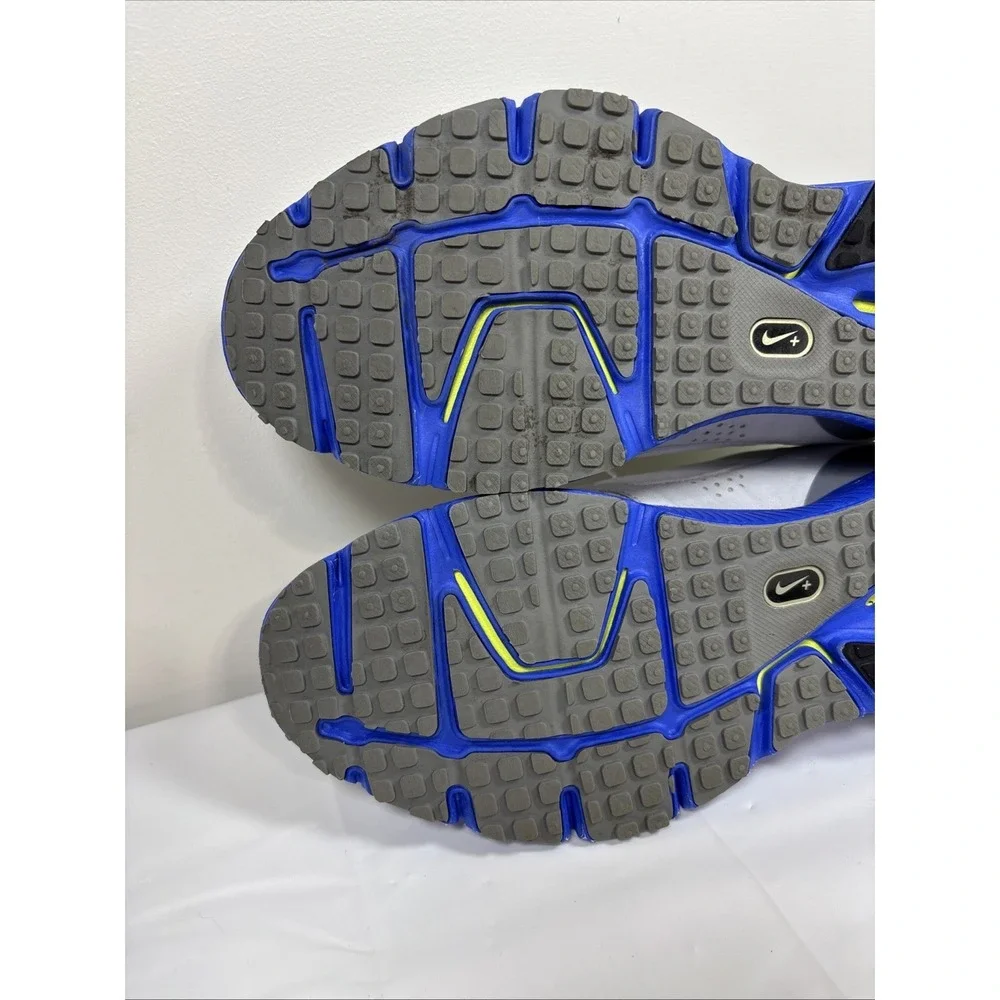 NIKE Mens Lunarfly 2 Gray Blue Running Shoes Sz 8.5‎ 452419-004 Athletic Comfort